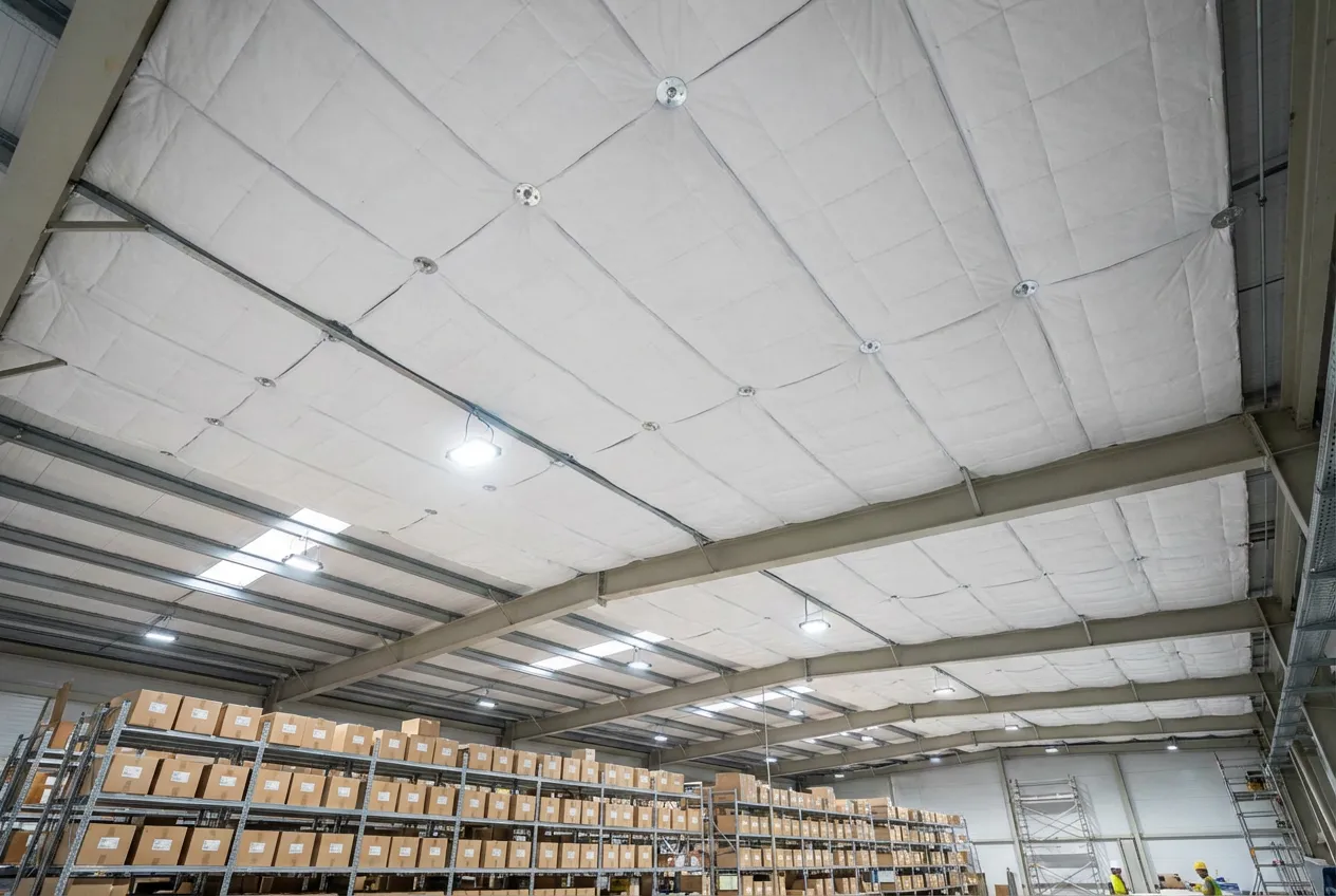 Isolation thermique plafond professionnel