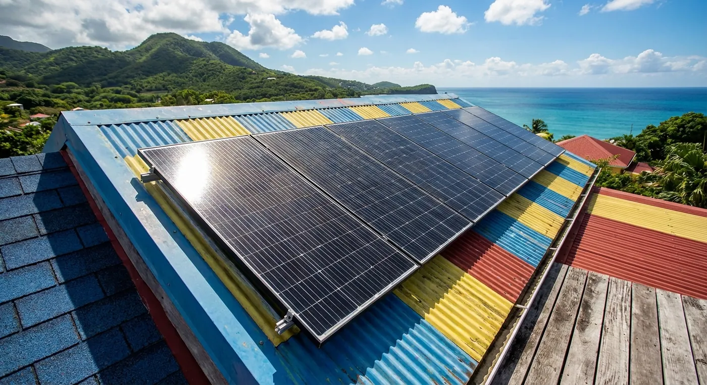 Panneaux solaires en Martinique