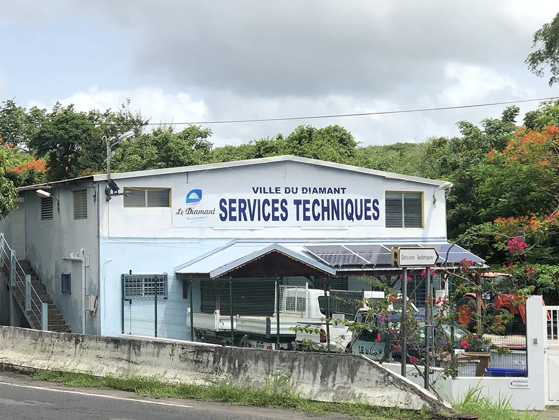 Service Technique Ville du Diamant - Rénovation toiture et isolation