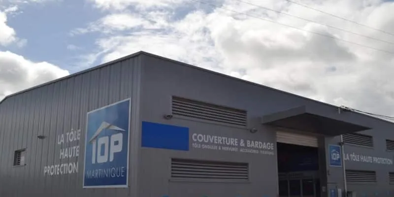 Top Martinique - Isolation toiture industrielle zone Ducos