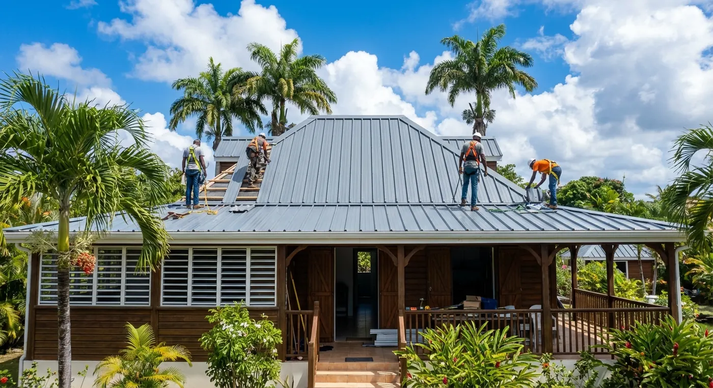 Toiture en Martinique