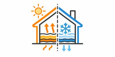 Ic&ocirc;ne isolation thermique : confort chaud/froid et &eacute;conomies d&rsquo;&eacute;nergie en Martinique